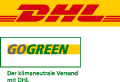 Versand Lieferung durch DHL gogreen klimaneutral 