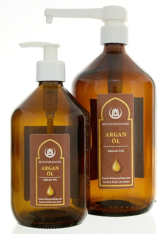 Premium Arganöl nativ bio basisöl kaltgepresst Körperpflegeöl anti aging Airless Kabinettware grosshandel